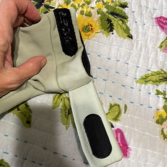 Spyder mint green light zip up front fleece lined coat - Picture 12 of 16